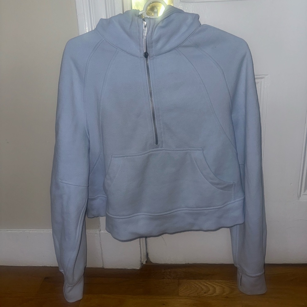 Lulu lemon scuba half zip hoodie